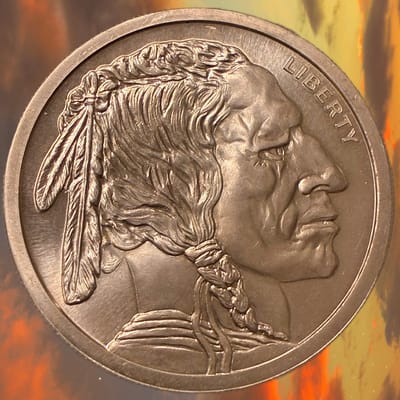 2 OZ SILVER BUFFALO GOLDEN STATE MINT - additional view
