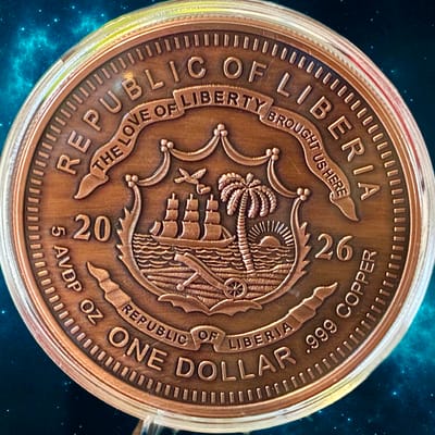 5 oz Gov’t backed Copper Genie - additional view