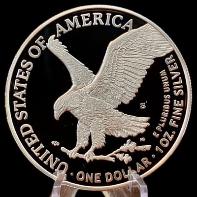 2024-S PROOF AMERICAN SILVER EAGLE 1 oz SILVER - additional view