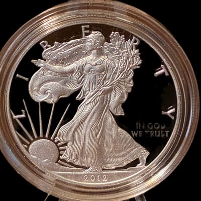 PROOF SILVER EAGLE-2012-West Point 1 ozt - additional view