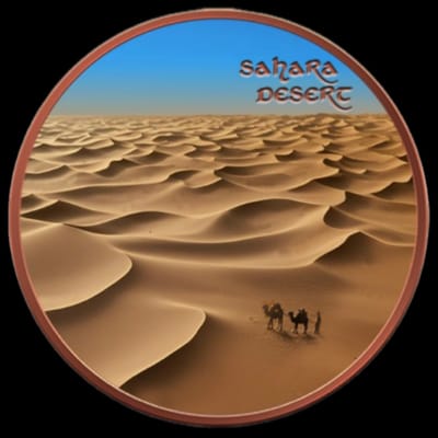 5oz Sahara Desert Colorized Copper 