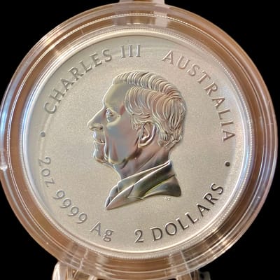 2025 PERTH MINT 2oz SILVER YOT  SNAKE - additional view