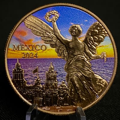 1 oz Colorized Copper Libertad
