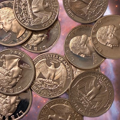 PROOF 90% SILVER QUARTERS MODERN ERA - additional view