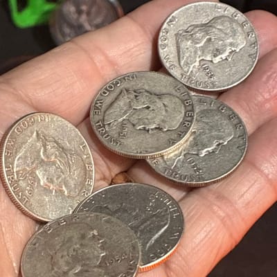 $5 FACE VALUE RANDOM HALF DOLLARS 90% SILVER - additional view