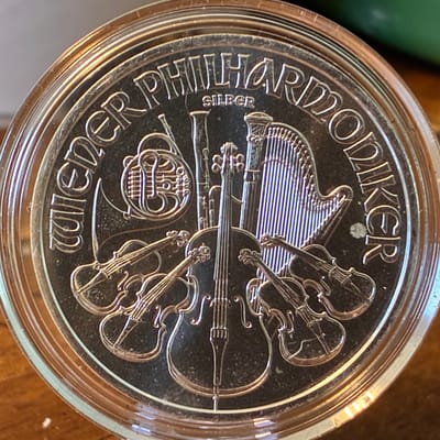 AUSTRIAN PHILHARMONIC 1 OZ SILVER COIN RANDOM DATE