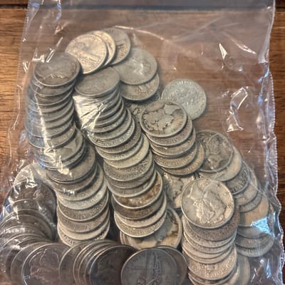 🔥 BELOW MELT 🔥 $1 FACE VALUE RANDOM 90% SILVER