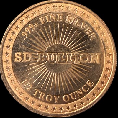 1/2 oz SD BULLION SILVER FREEDOM EAGLE - additional view