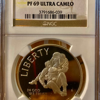 PF 69 ULTRA CAMEO 1995 S CIVIL WAR S$1