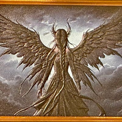 5 oz Colorized Copper DARK ANGEL BAR