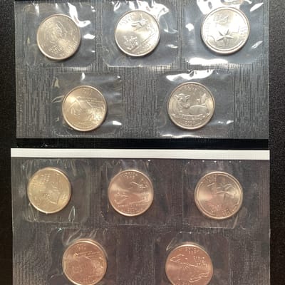 2004 P and D State Quarters - Mint Set Cello - additional view