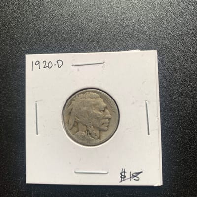 1920 D Buffalo Nickel