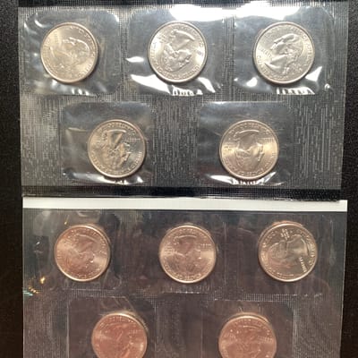 2004 P and D State Quarters - Mint Set Cello