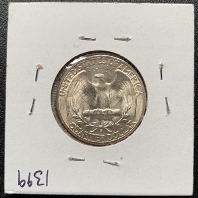 1945 S Washington Quarter - additional view