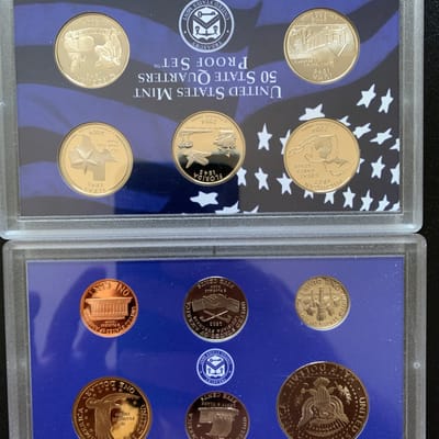 2004 P and D State Quarter 10 Coins from US Mint  - additional view