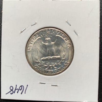 1945 D Washington Quarter - additional view