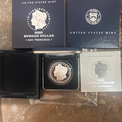2025-S Proof Morgan Silver Dollar