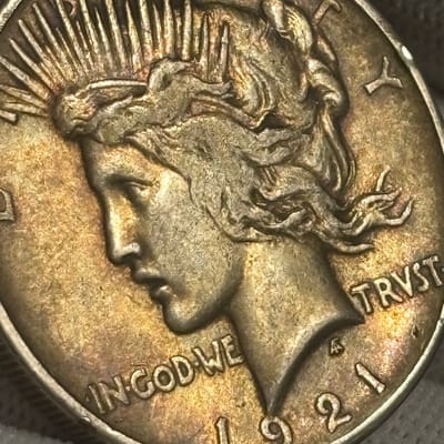 1921 High Relief KEY DATE Silver Peace Dollar