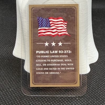 10x 1 Grain Pure Silver Bars American Grain - additional view