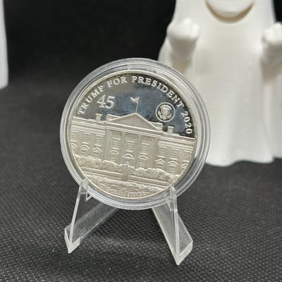 2020 Trump 45th President 1 oz .999 Silver Round - additional view
