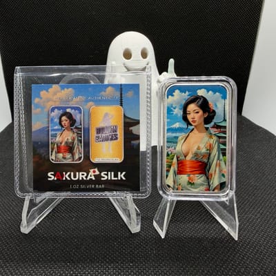 Bullion Baddies Series 5 Sakura Silk 1oz Silver