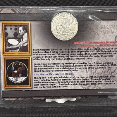 3 Centuries of U.S. Silver - 1973S Ike 40% Silver - additional view
