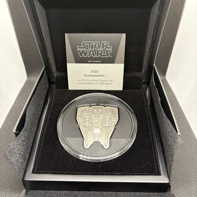 2023 Star Wars Snowspeeder 3oz .999 Silver Coin 