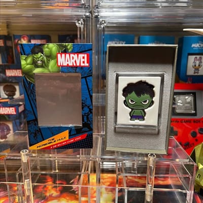 Marvel Incredible Hulk 2 oz .999 Silver Chibi Coin