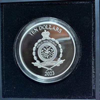 2023 Niue Star Wars Princess Leia 3oz Silver - additional view
