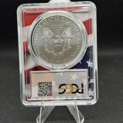 2019 1 oz ASE PCGS MS70 1st Day of Issue USA Core - additional view
