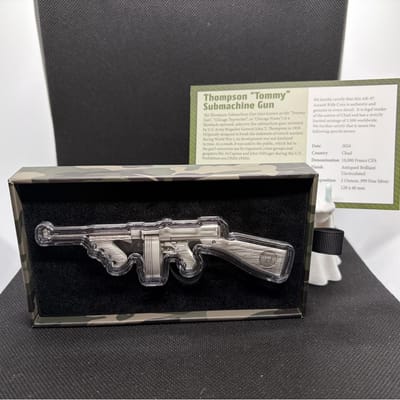 2024 2oz Chad Thompson "Tommy Gun" Silver Coin