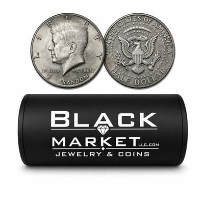 40% Silver Kennedy Half Dollars - $1 Face Value