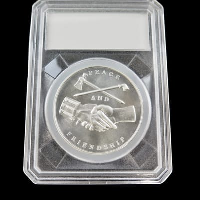 Presidential Silver Medal – 1  Oz .999 Silver - additional view