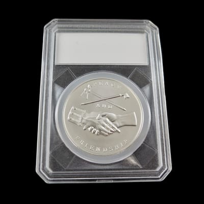 1 oz James Monroe Presidential Silver Medal - additional view