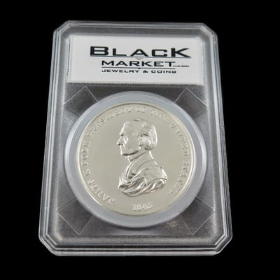 1 oz James Polk Presidential Silver Medal