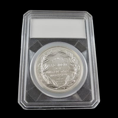 1 oz William H Harrison Presidential Silver Medal - additional view