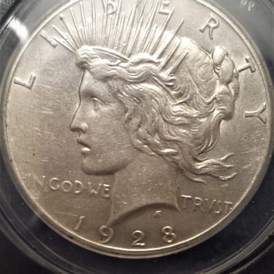 1928-P ANACS AU50 Details - Cleaned