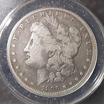 1895-O VG10 Morgan dollar - additional view