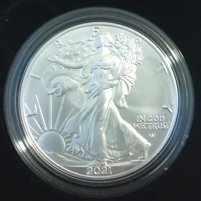 2021 Morgan Silver dollar with OGP - additional view