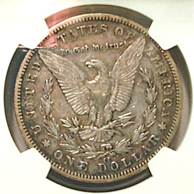 1893-CC NGC VF20 Morgan dollar - additional view