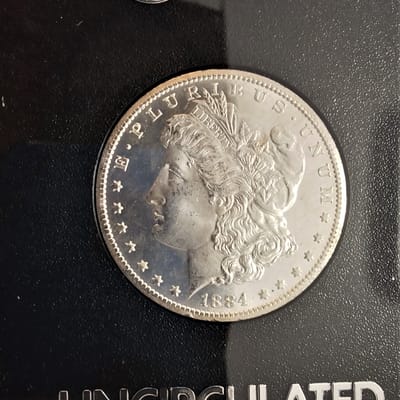 1884-CC GSA NGC MS65 Morgan 