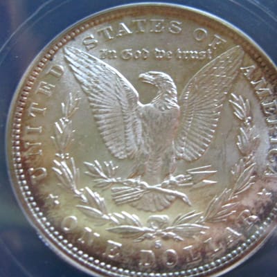 1882-S ANACs MS65 Morgan dollar - additional view