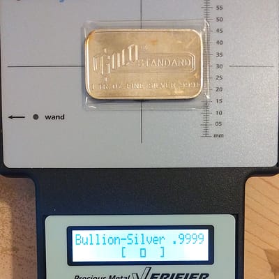 Engelhard 1 oz Gold Standard Corp hallmark series