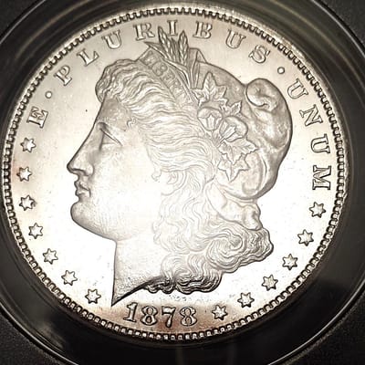 1878-CC MS63 Morgan dollar