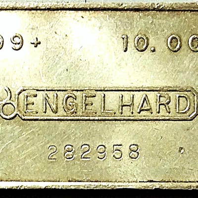 Engelhard Canadian 10 oz Spread decimal-Bull logo - additional view