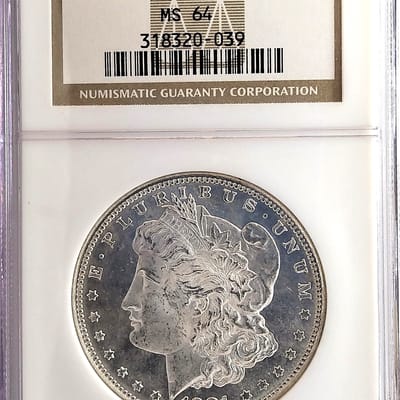 1881-S NGC MS64 Morgan dollar