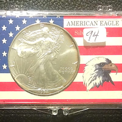 More rare 1994-P American Silver Eagle