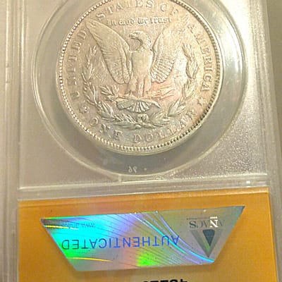 1899-P  VF30 cleaned better date Morgan dollar - additional view