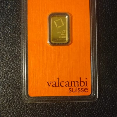 2.5 Gram Valcambi Gold - additional view