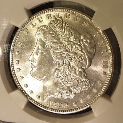 1902-P NGC MS64 Morgan dollar - additional view